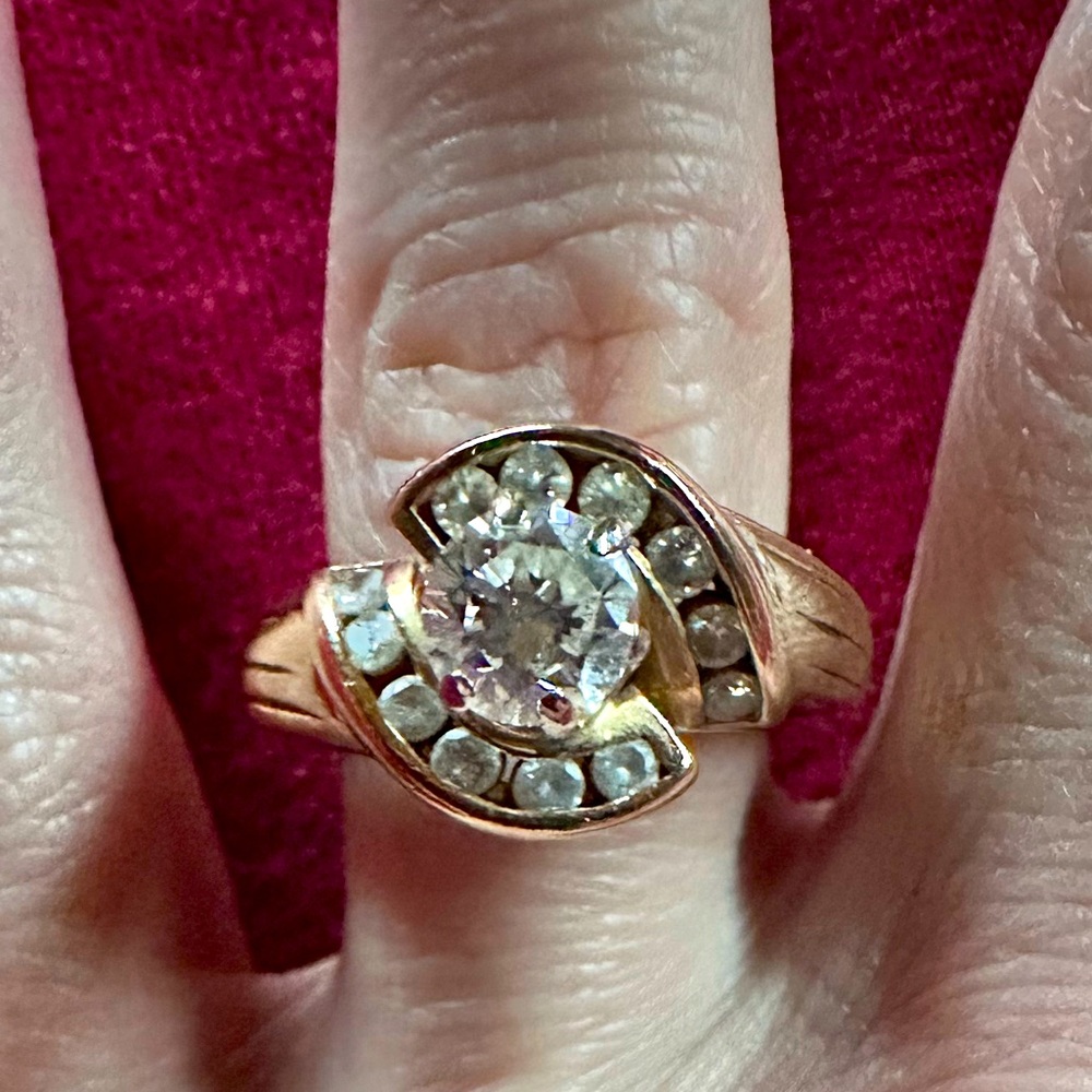 1.57tcw Diamond Wedding/Engagement Ring